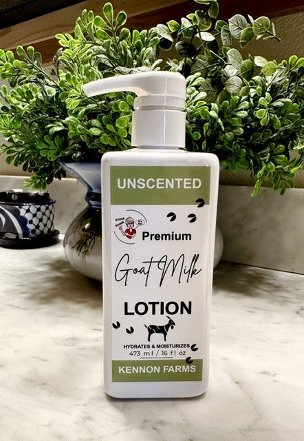 Goat Milk Lotion - 16 oz Bottle- Unscented