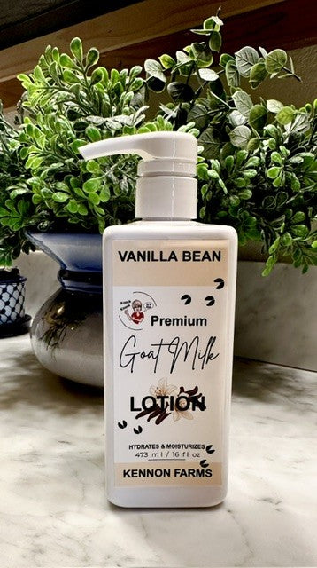 Goat Milk Lotion- 16 oz- Vanilla Bean