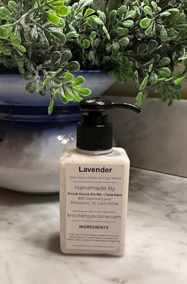 Goat Milk Lotion- 3.4 oz- Lavender