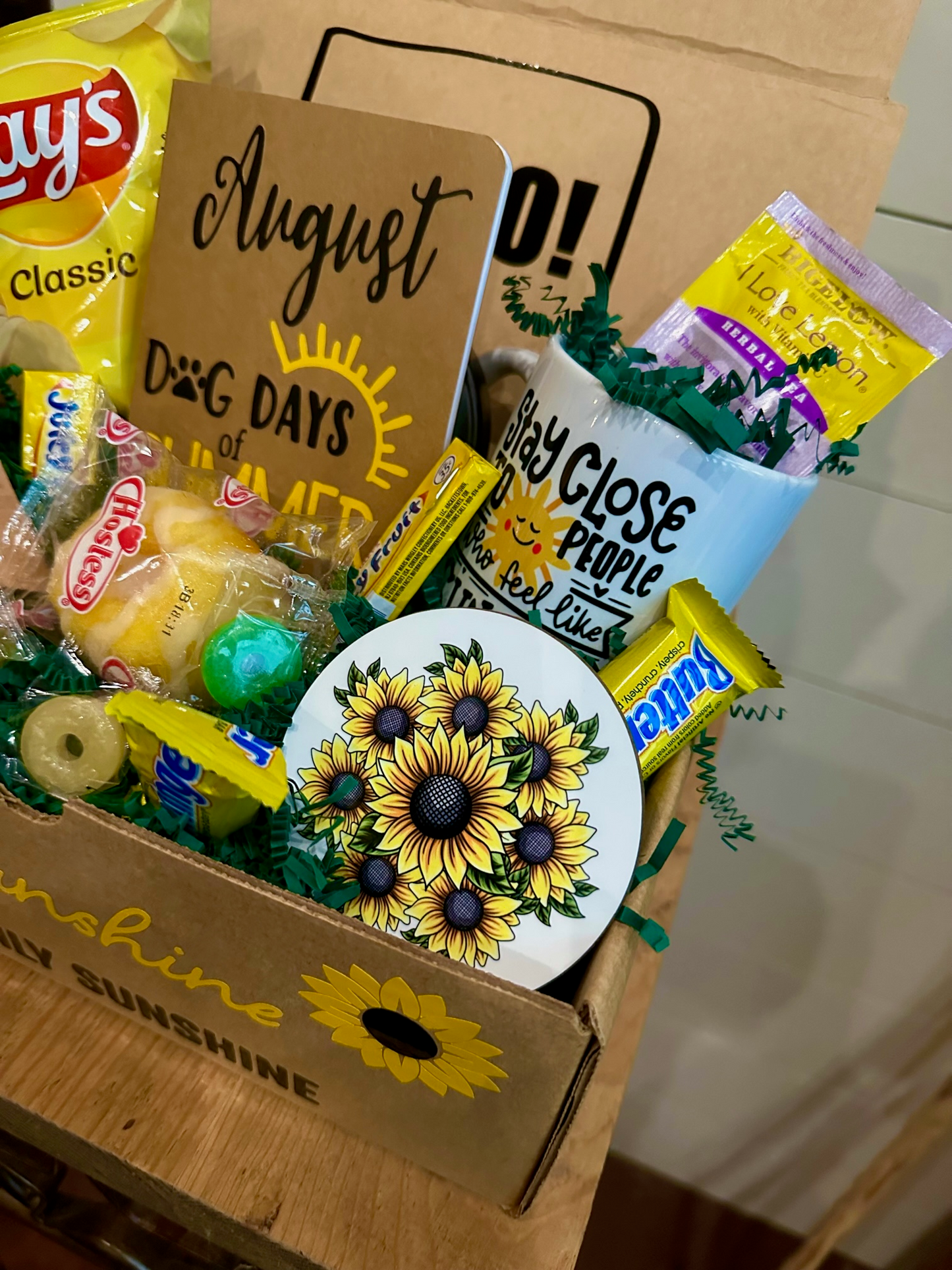Gift Box- Senior Monthly Program- Dog Days Of Summer- August