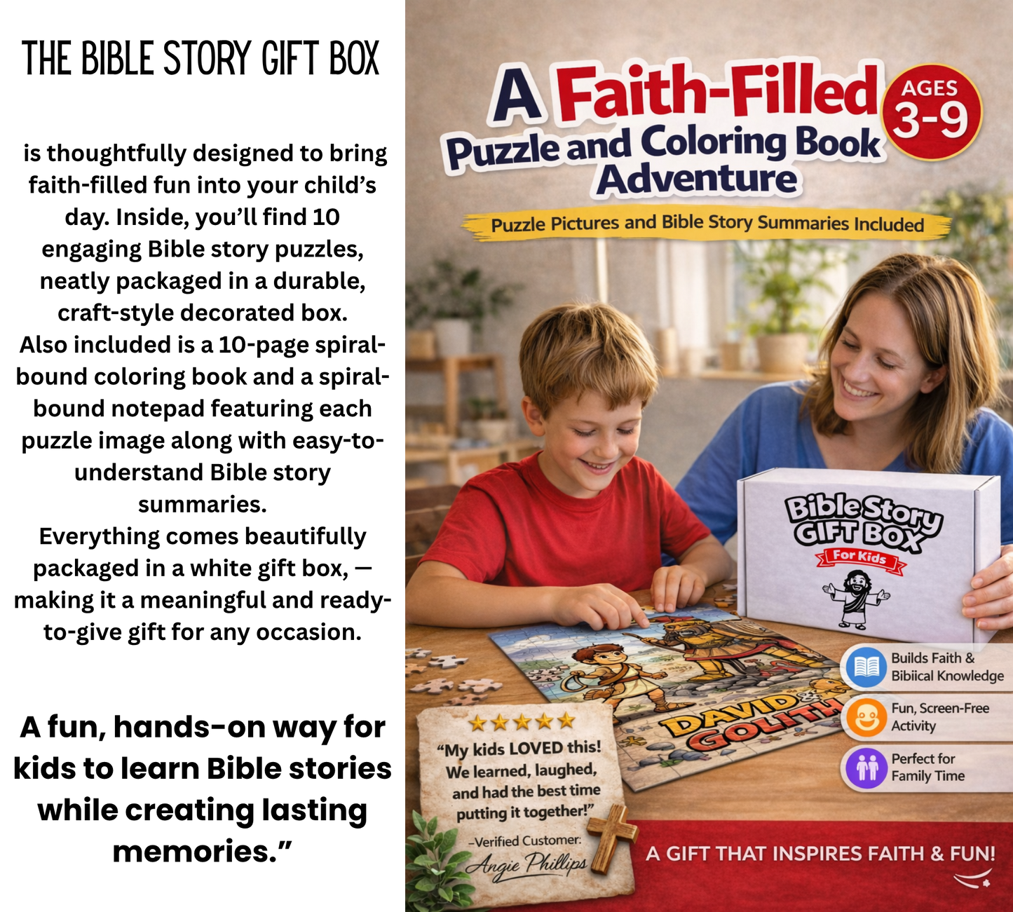 The "5" Bible Story Gift Box- Box 1