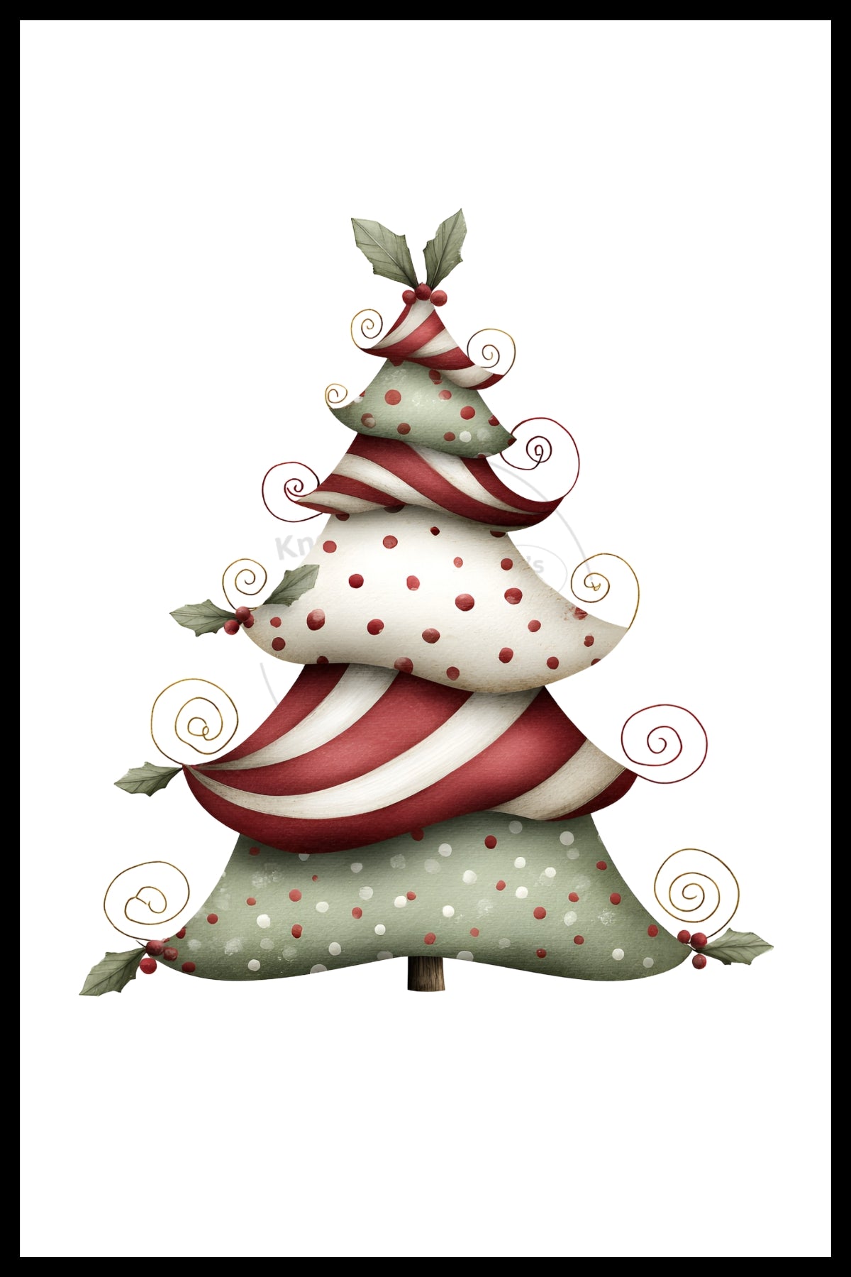 Seasonal Christmas Coffee Mugs- Christmas Tree-1