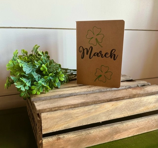 Journals/Notepads- Monthly Journals- March