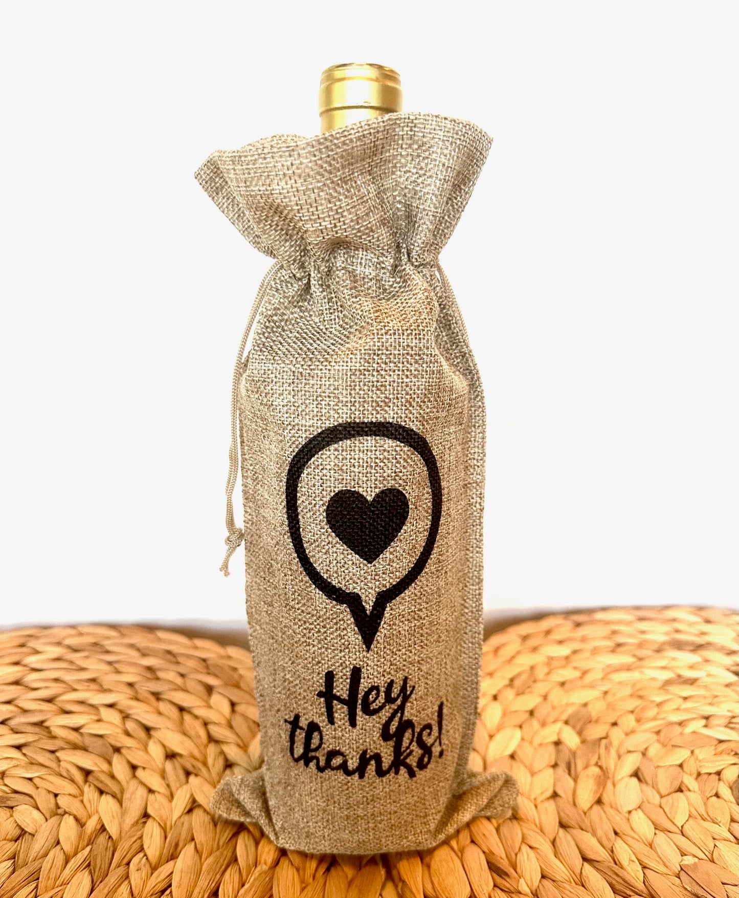Wine Bags- Hey Thanks