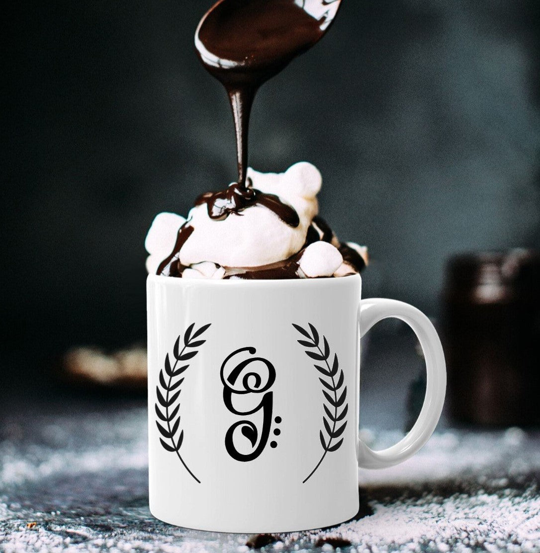 Coffee Mug- Custom- Personalized Initials