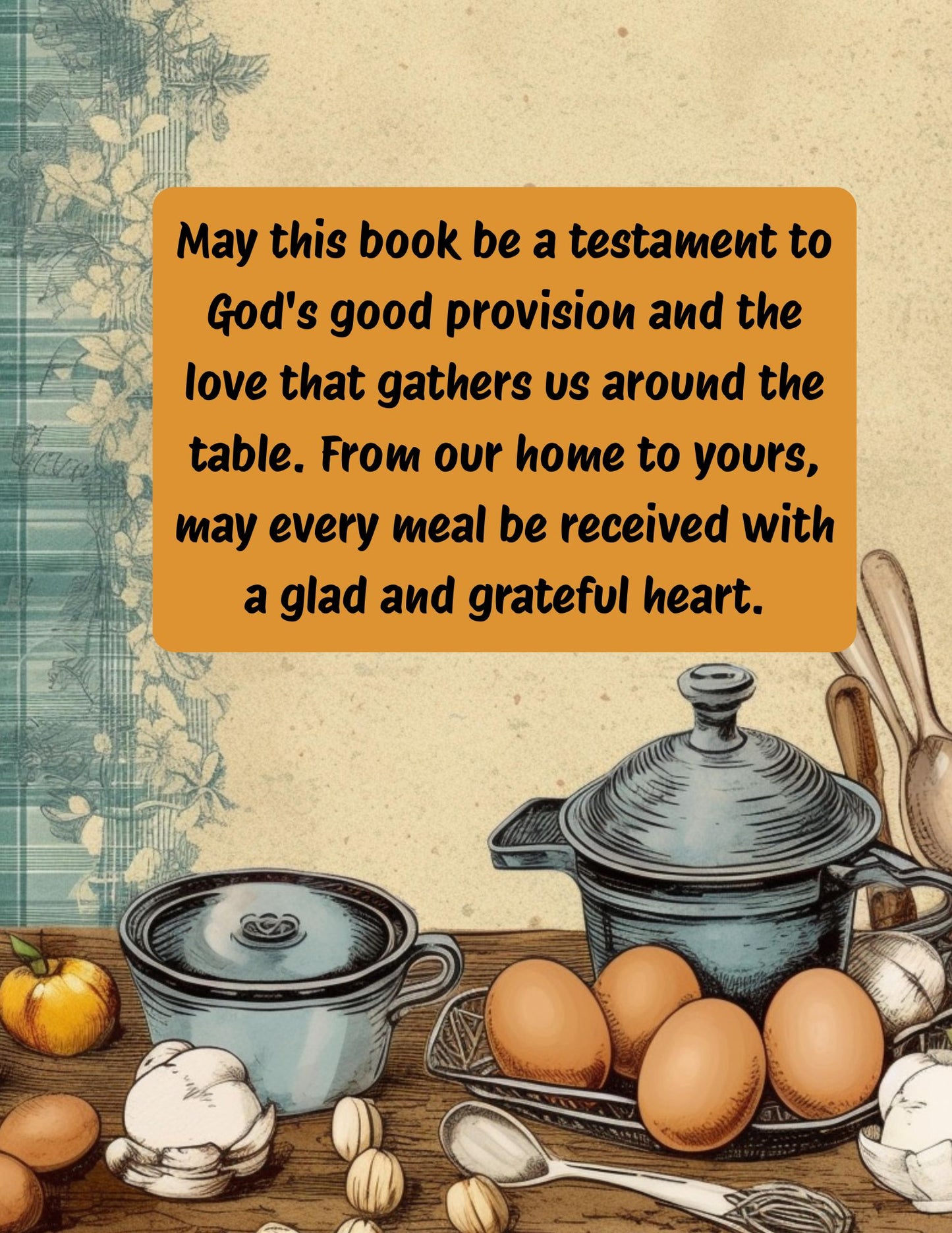 Cookbook- Custom- 51-75 Recipe Pages- SAMPLE 6- RUSSELL