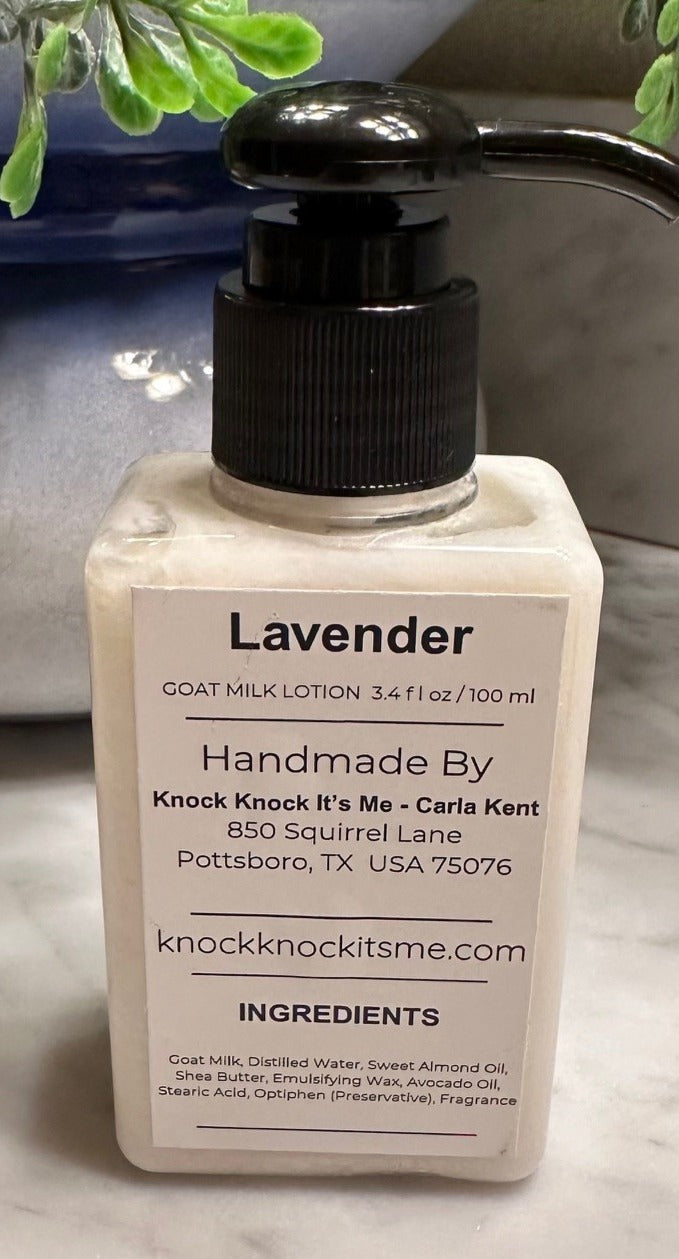Goat Milk Lotion- 3.4 oz- Lavender