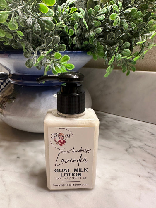 Goat Milk Lotion- 3.4 oz- Lavender
