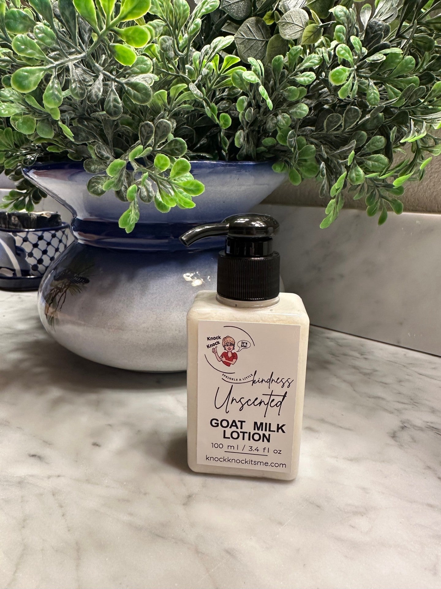 Goat Milk Lotion- 3.4 oz- Unscented