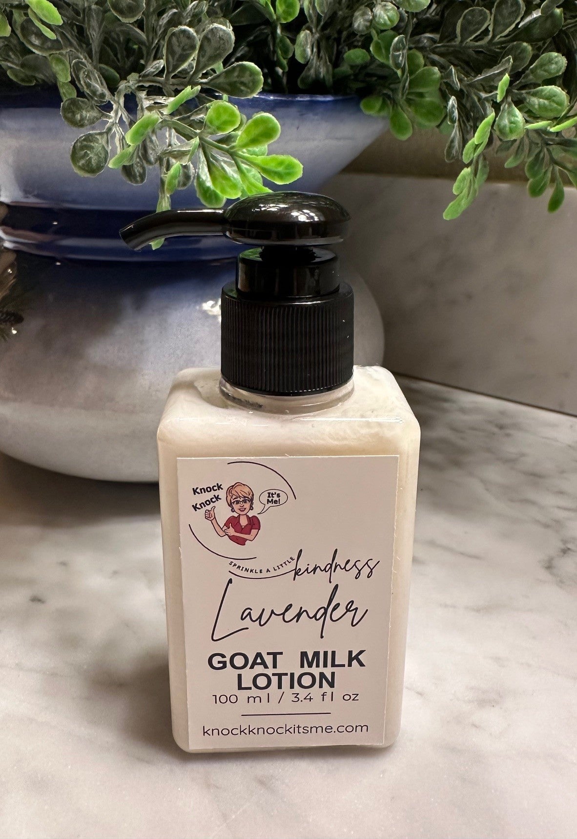 Goat Milk Lotion- 3.4 oz- Lavender