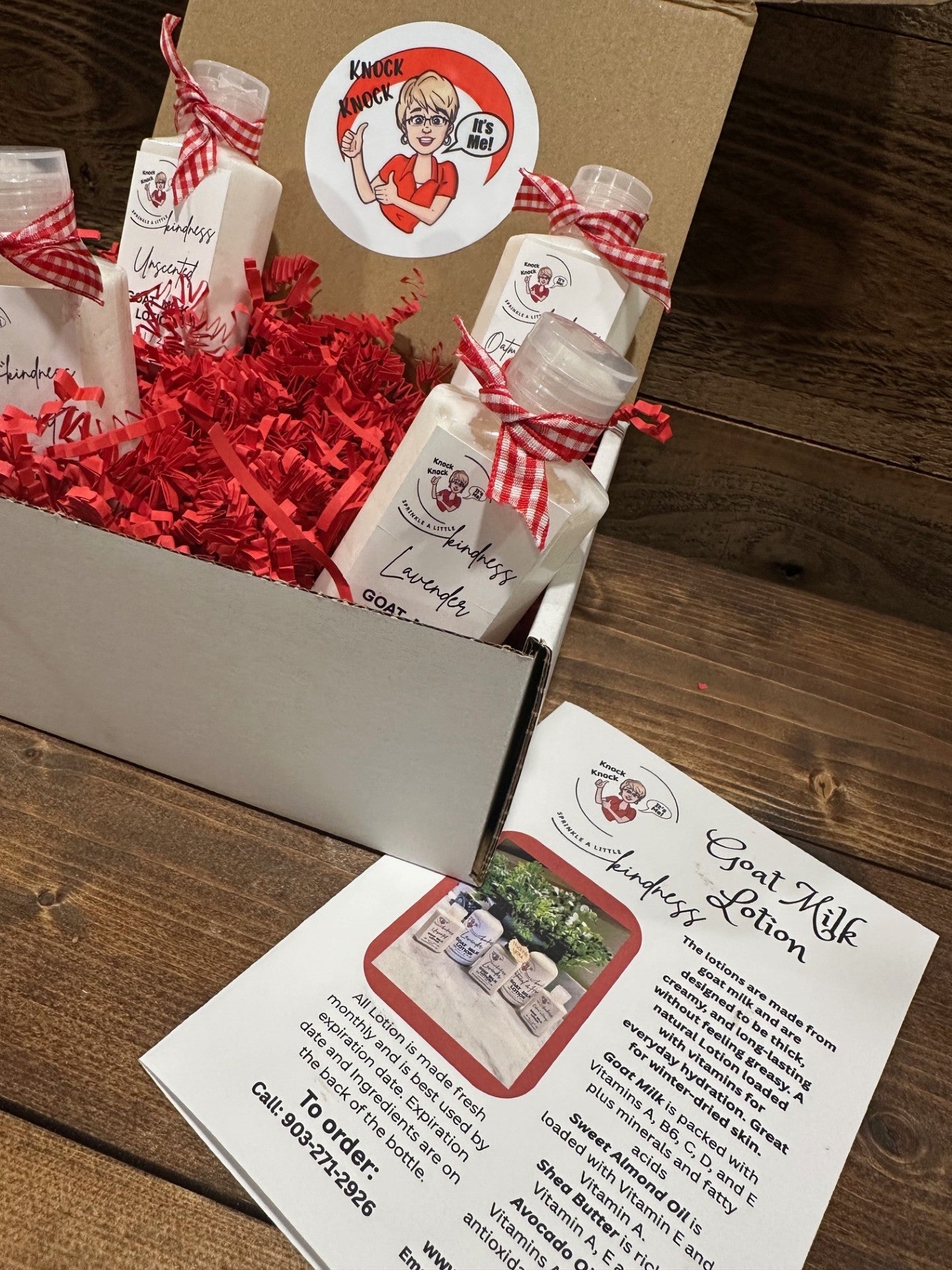 Gift Box- Everyday- Sample Lotion Gift Box