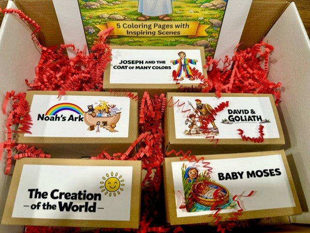 The "5" Bible Story Gift Box- Box 1