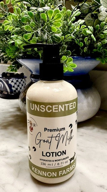 Goat Milk Lotion- 8 oz Bottle- Unscented