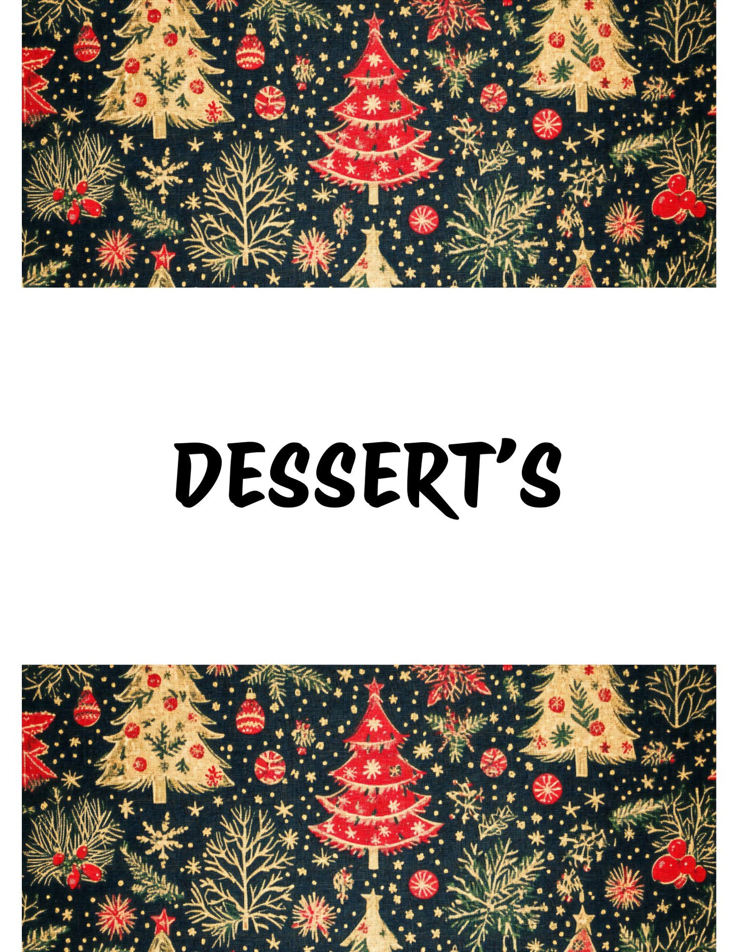 Cookbook- Custom- 76-100 Recipes Pages- SAMPLE 5- WILLIAMS