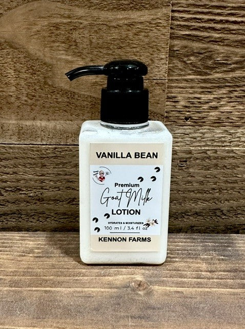 Goat Milk Lotion- 3.4 oz- Vanilla Bean