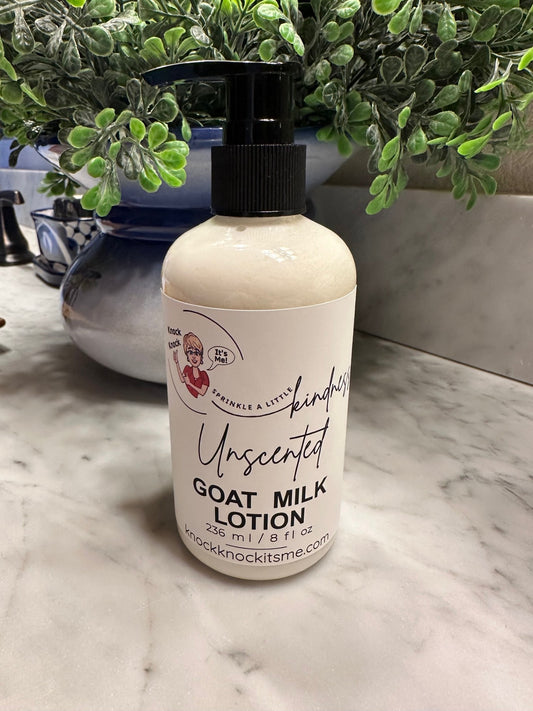 Goat Milk Lotion- 8 oz Bottle- Unscented