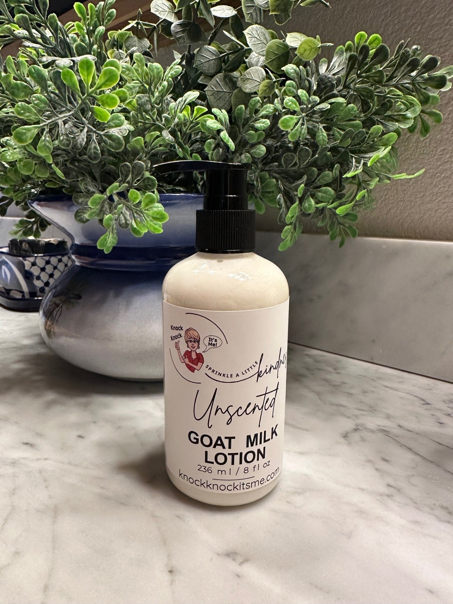 Goat Milk Lotion- 8 oz Bottle- Unscented