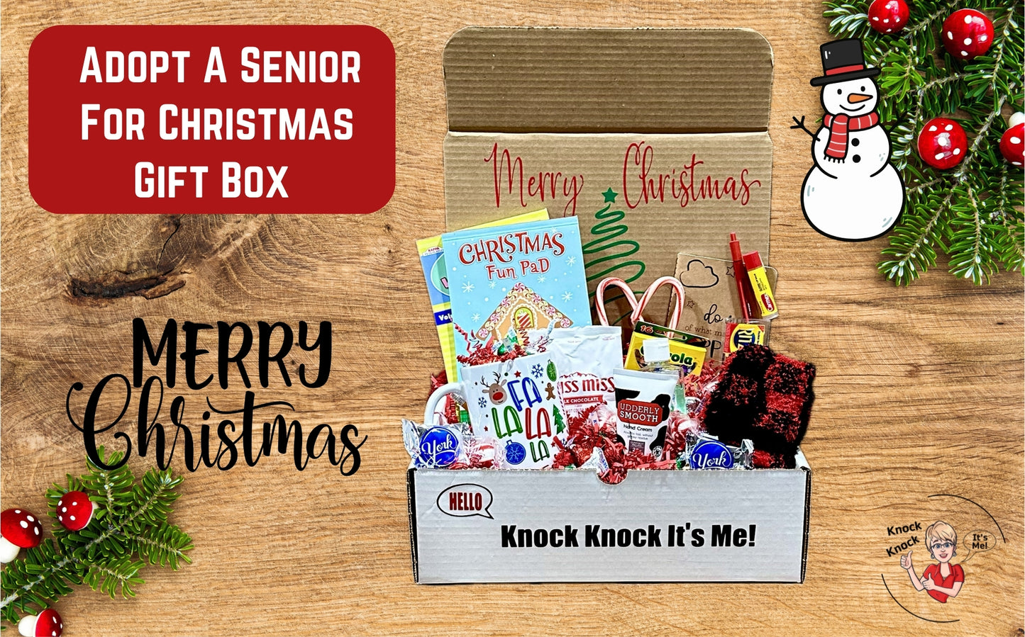 Gift Box- Adopt a Senior for Christmas