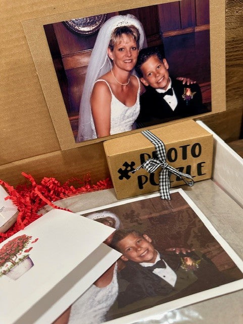 Mother's Day GIft Box- Goat Milk Lotion-Photo Puzzle-5 x 7 Photo Pring