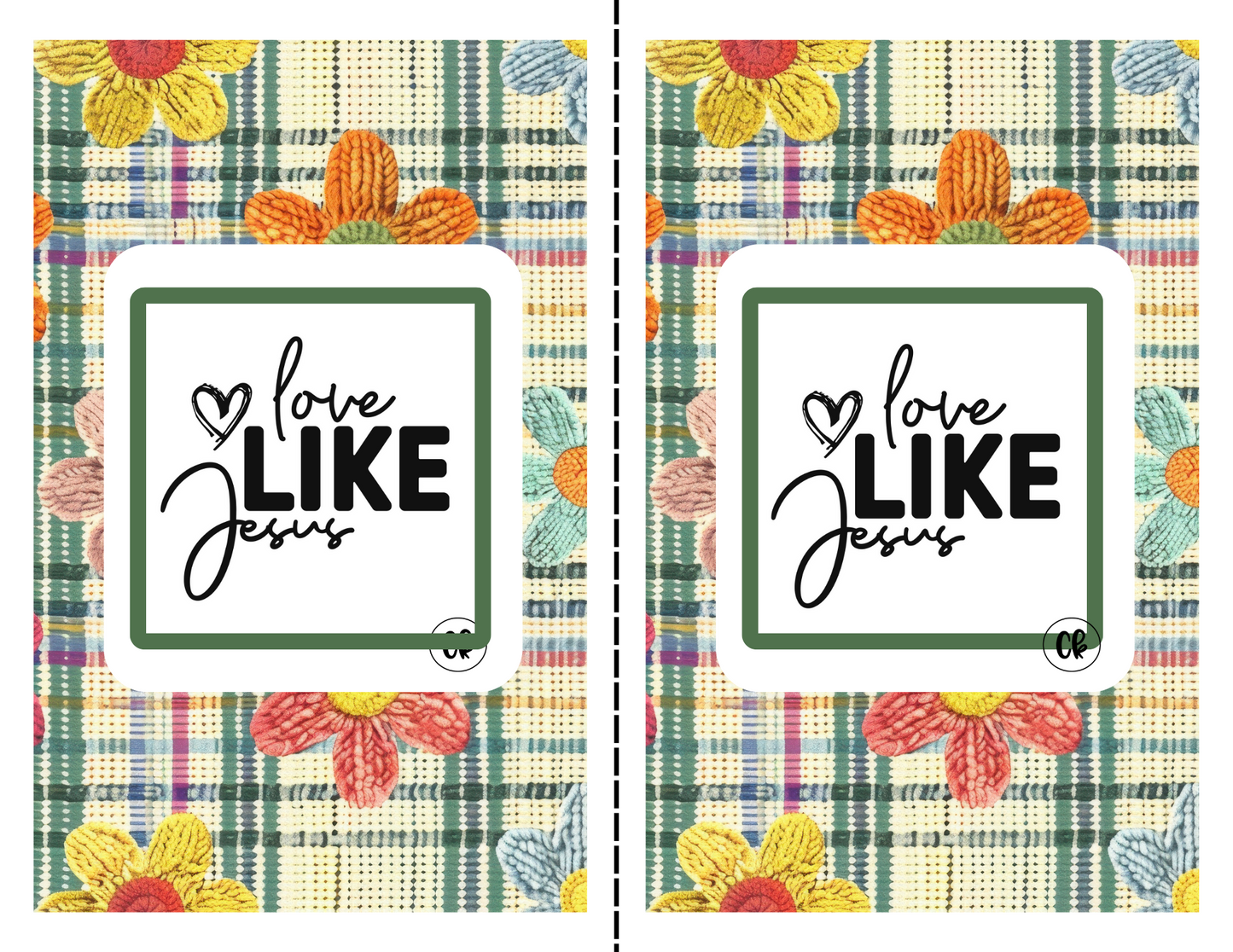 Notepad- Love Like Jesus