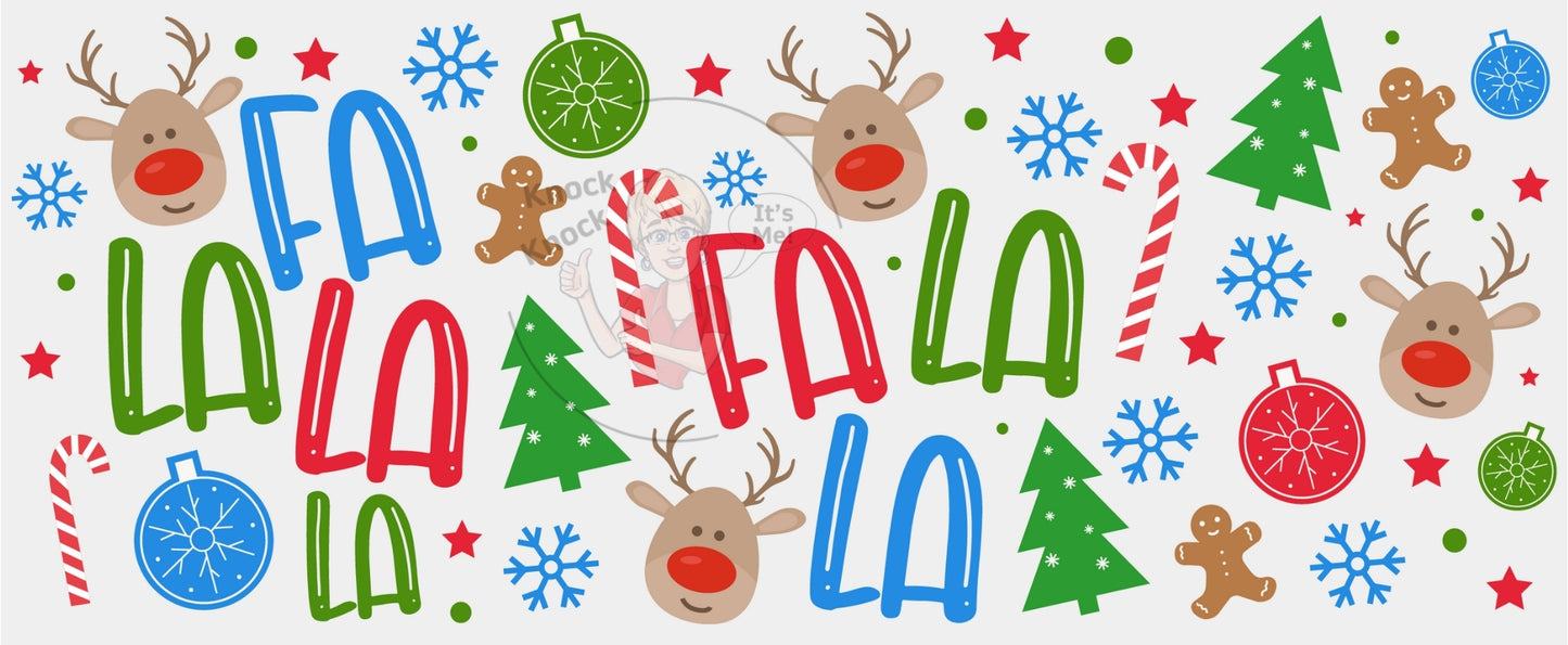 Seasonal Christmas Coffee Mugs- Falalalala