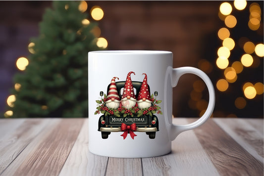 Seasonal Christmas Coffee Mugs- Christmas Truck