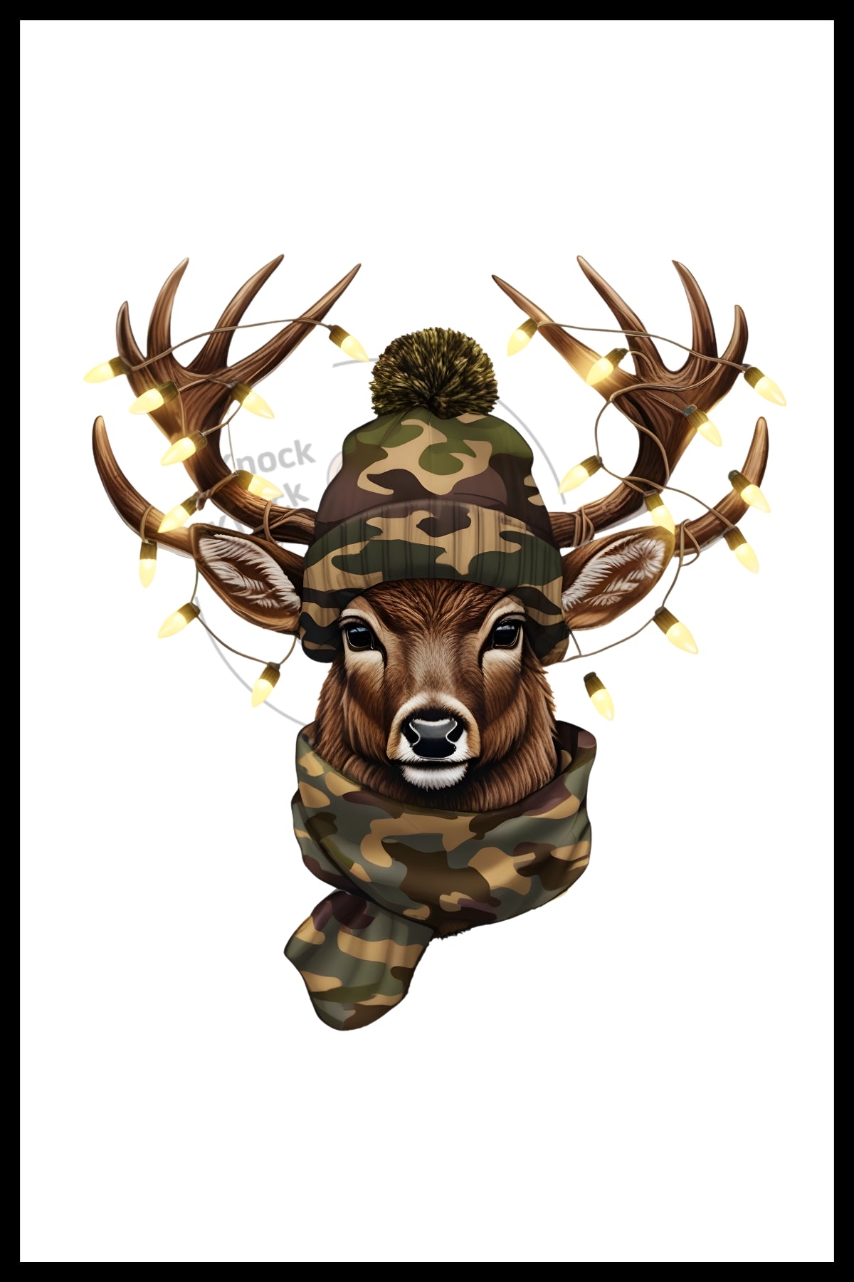 Seasonal Christmas Coffee Mugs- Deer Lights