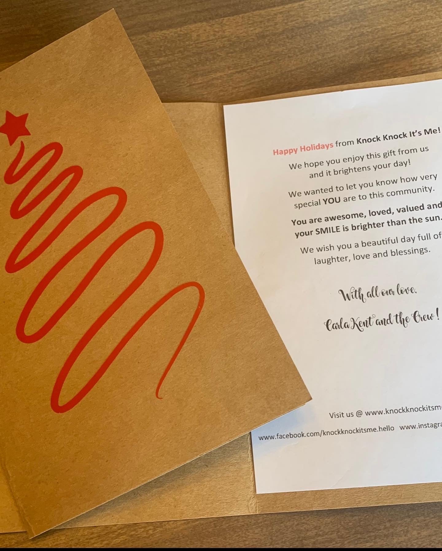 Gift Box- Adopt a Senior for Christmas