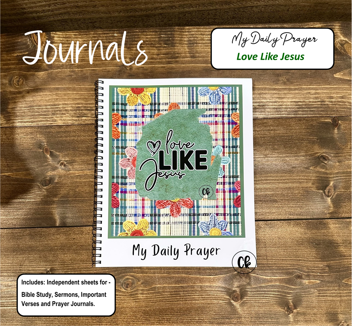 Journal- My Daily Prayer - Love Like Jesus