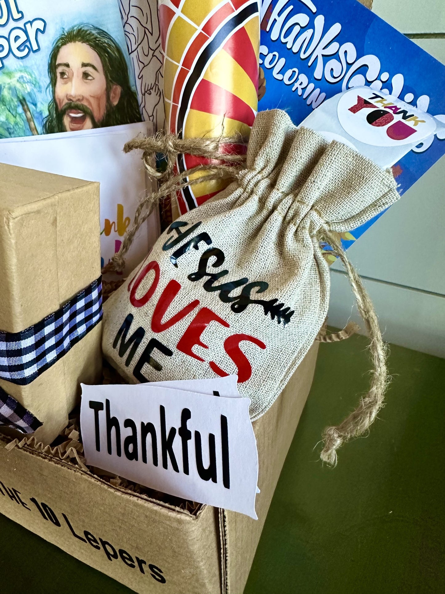 Gift Box-  Bible Story For Children-  Jesus Heals The 10 Lepers