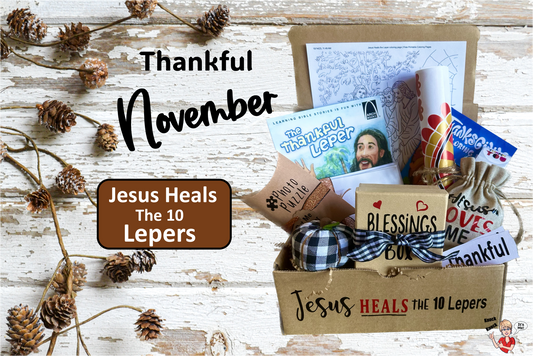 Gift Box-  Bible Story For Children-  Jesus Heals The 10 Lepers