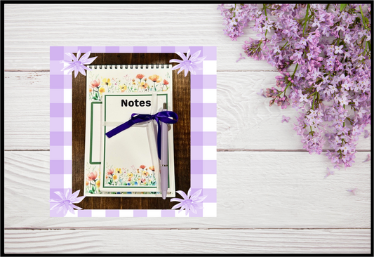 Notepad Bundle- Floral Lavender