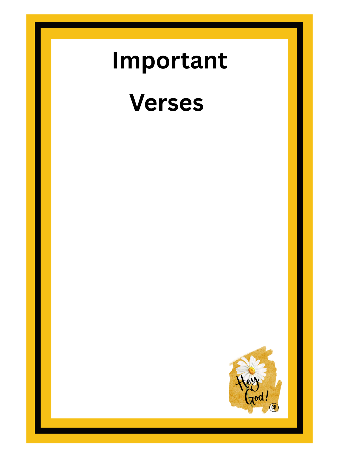 Journal - My Daily Prayer - Hey God