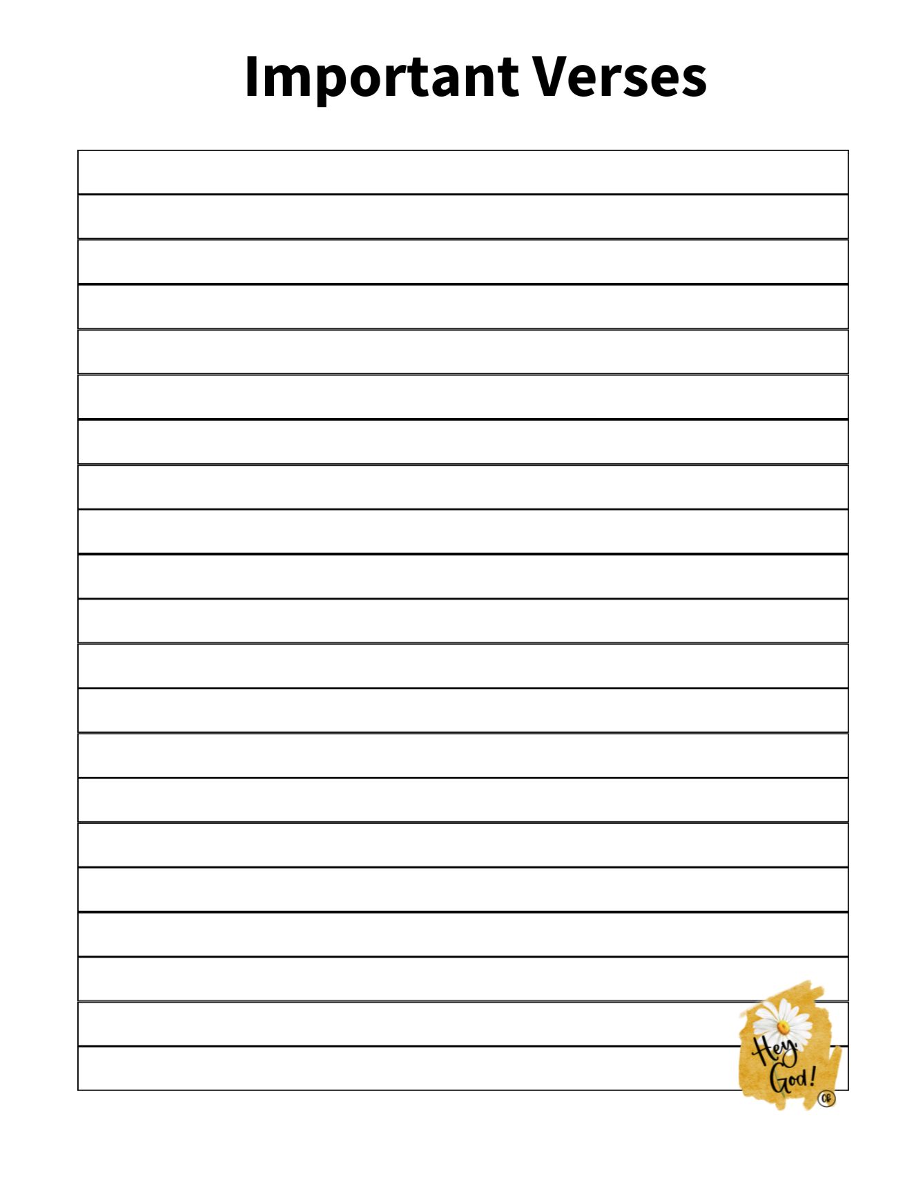 Journal - My Daily Prayer - Hey God