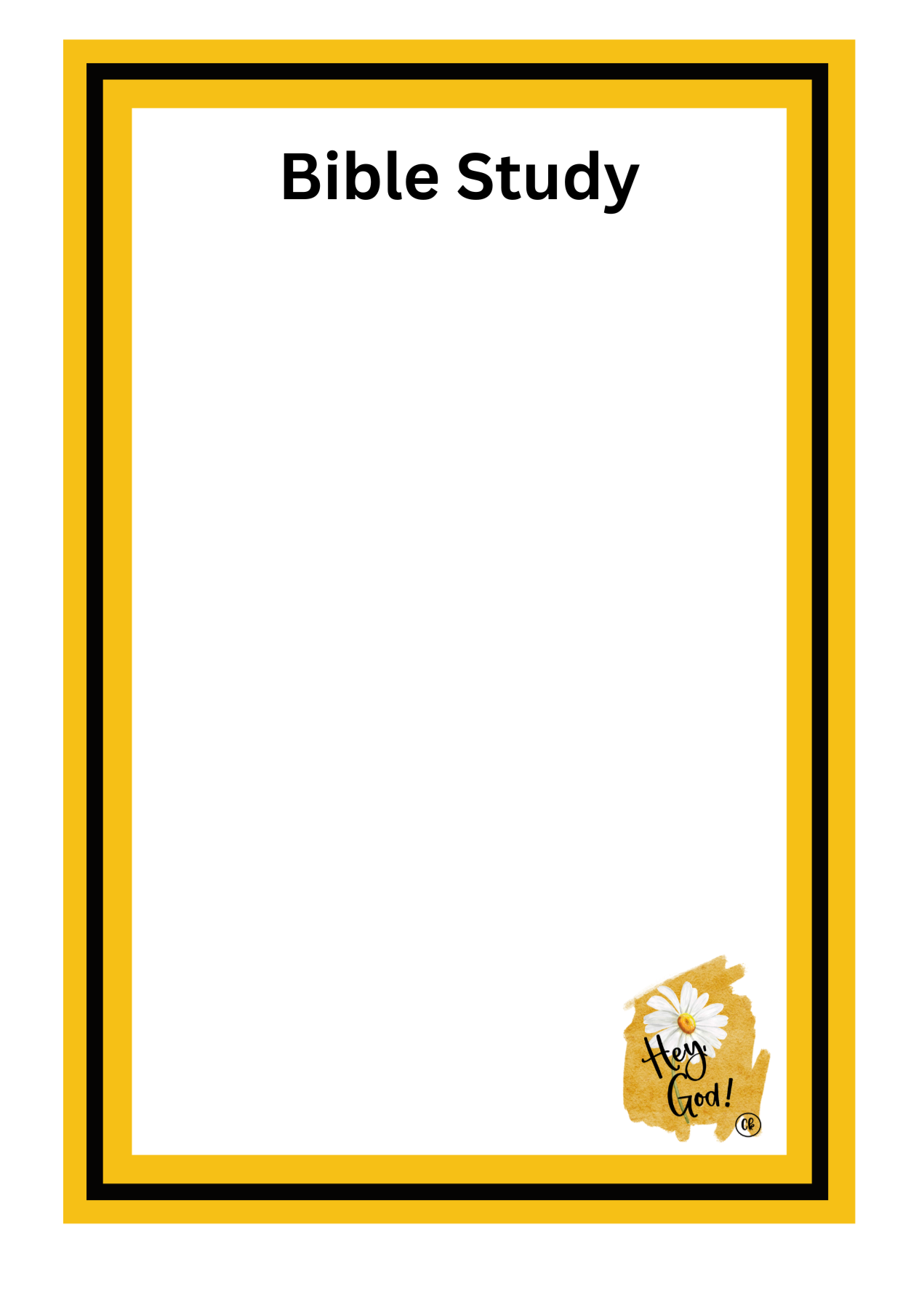 Journal - My Daily Prayer - Hey God