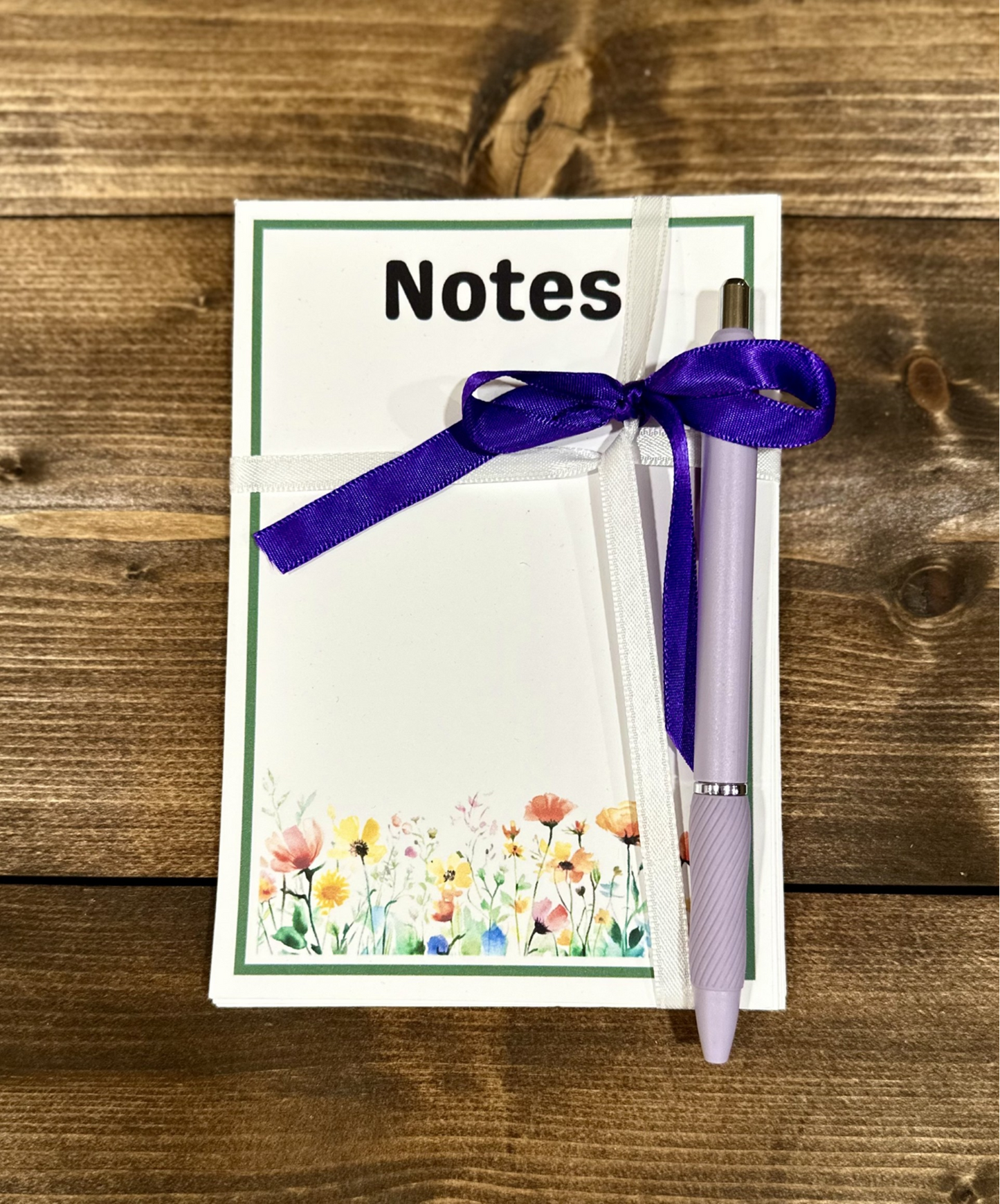 Notepad Bundle- Floral Lavender