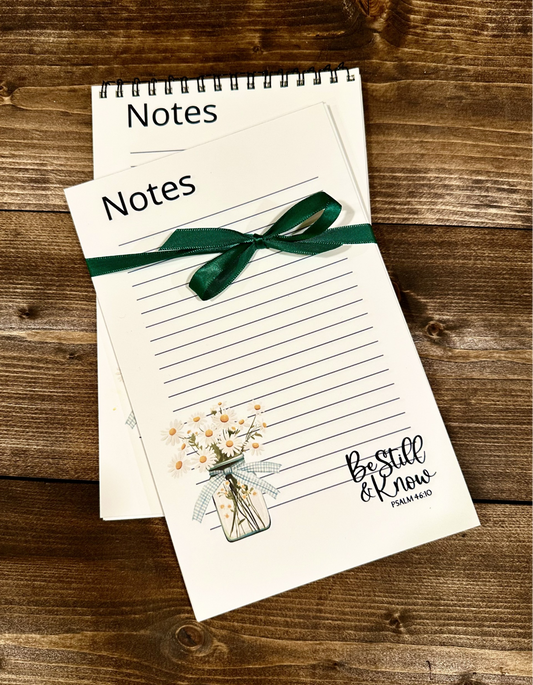 Notepad Bundle- Be Still & Know