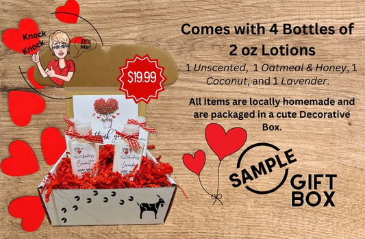 Gift Box- Sample Lotion Gift Box
