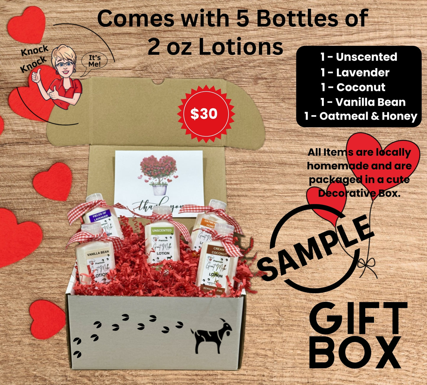 Gift Box- Sample Lotion Gift Box