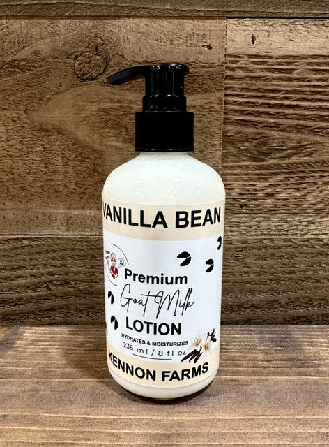 Goat Milk Lotion- 8 oz- Vanilla Bean