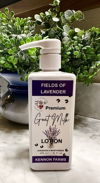 Goat Milk Lotion- 16 oz Bottle- Lavender