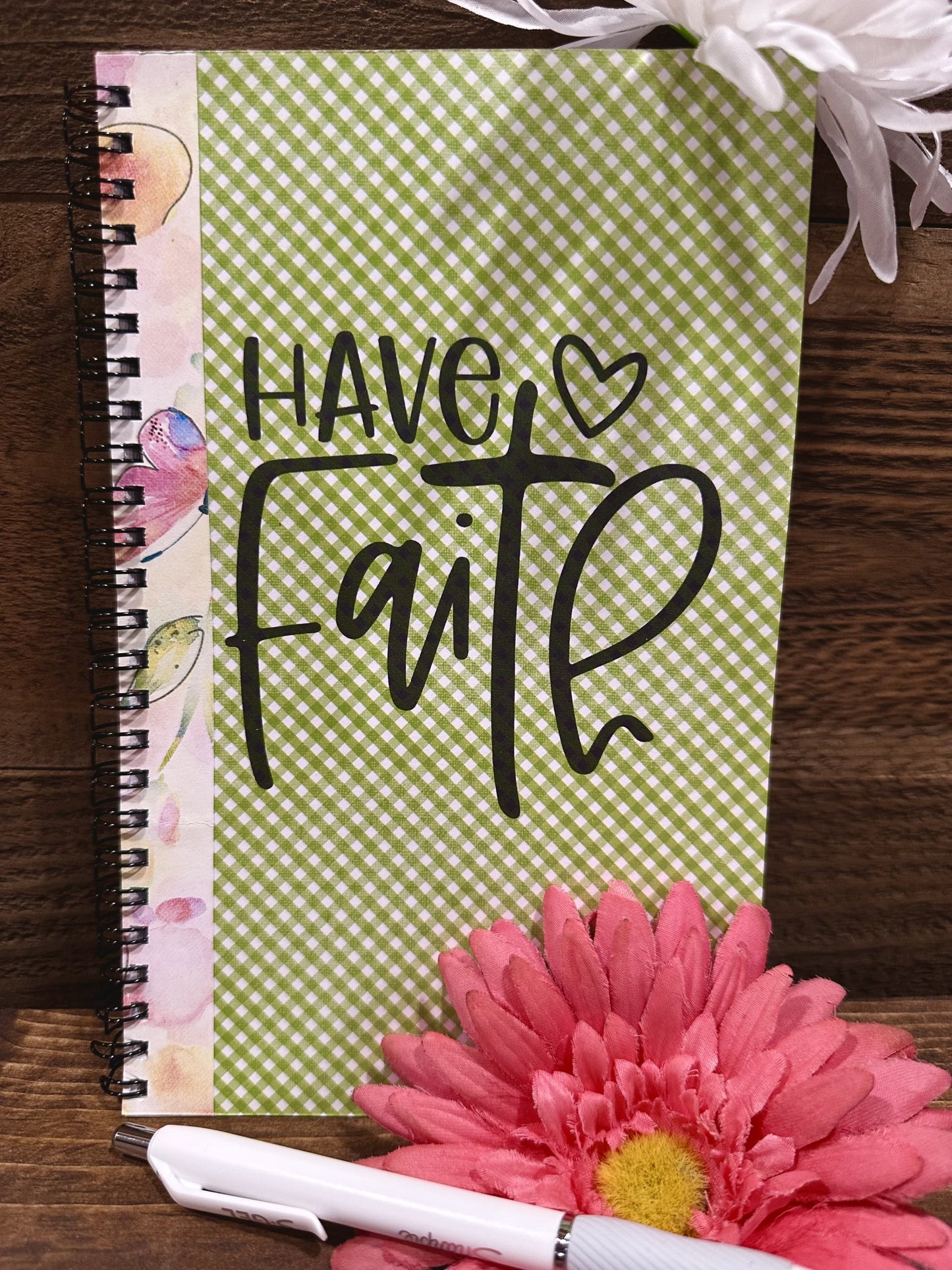 Notepad- Have Faith & Life is Hard but God is Good-Two Lined Notepads included
