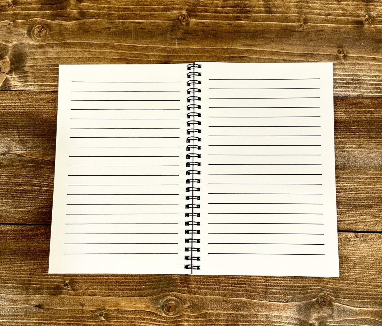 Notepad- Saved through Faith & Love by Jesus-Two lined notepads included