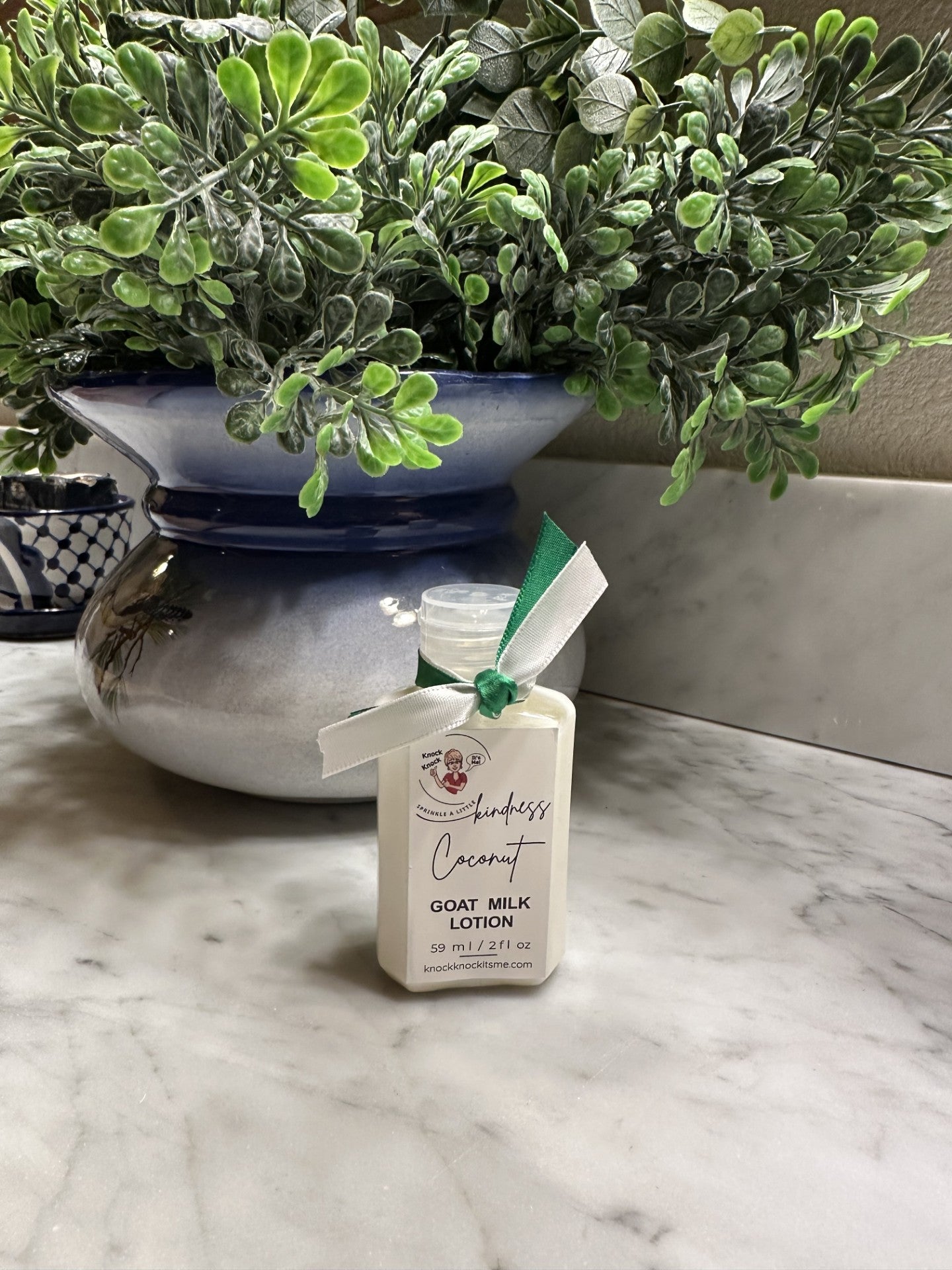 Goat Milk Lotion- 2 oz Bottle- Coconut