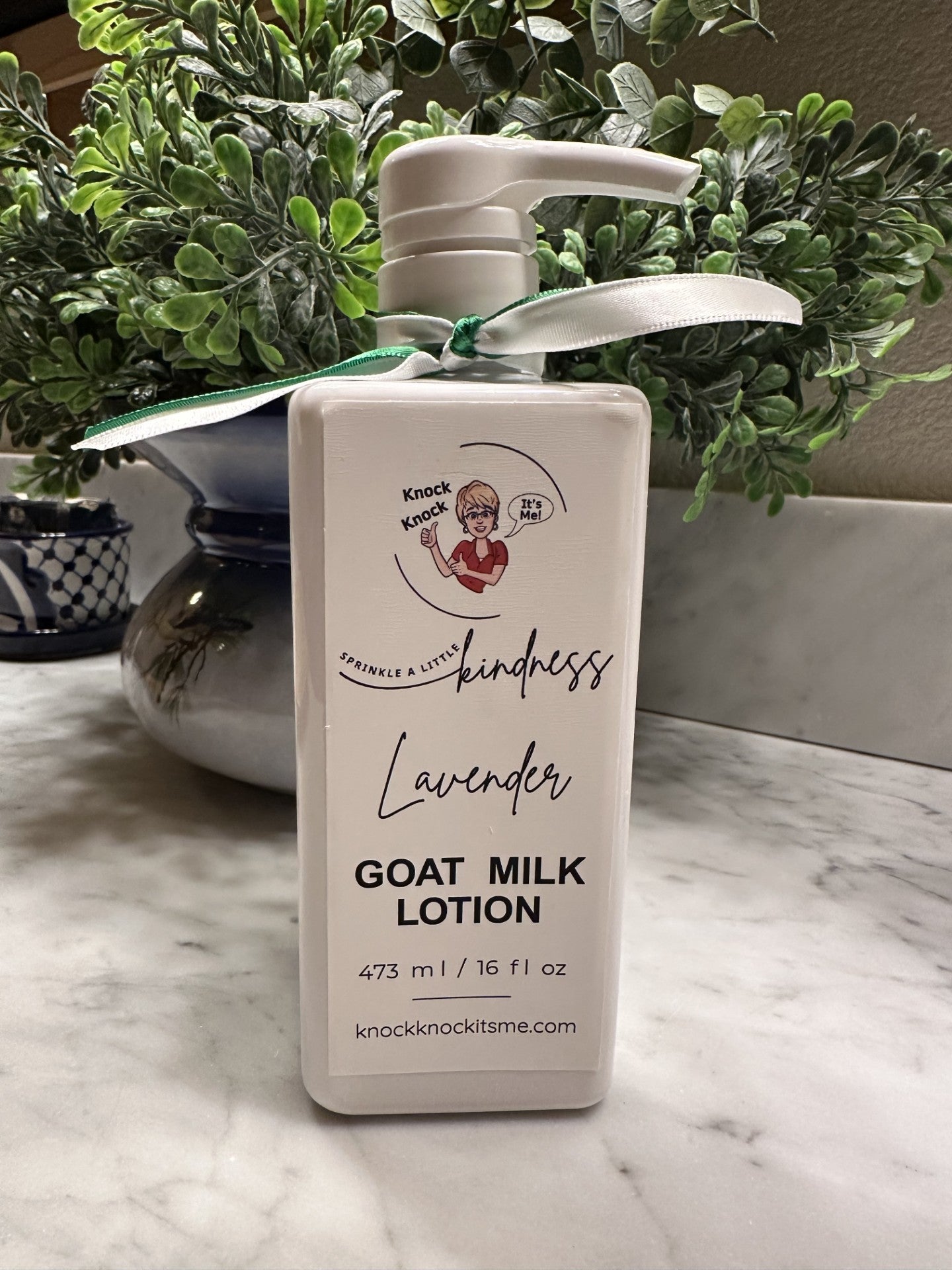 Goat Milk Lotion- 16 oz Bottle- Lavender