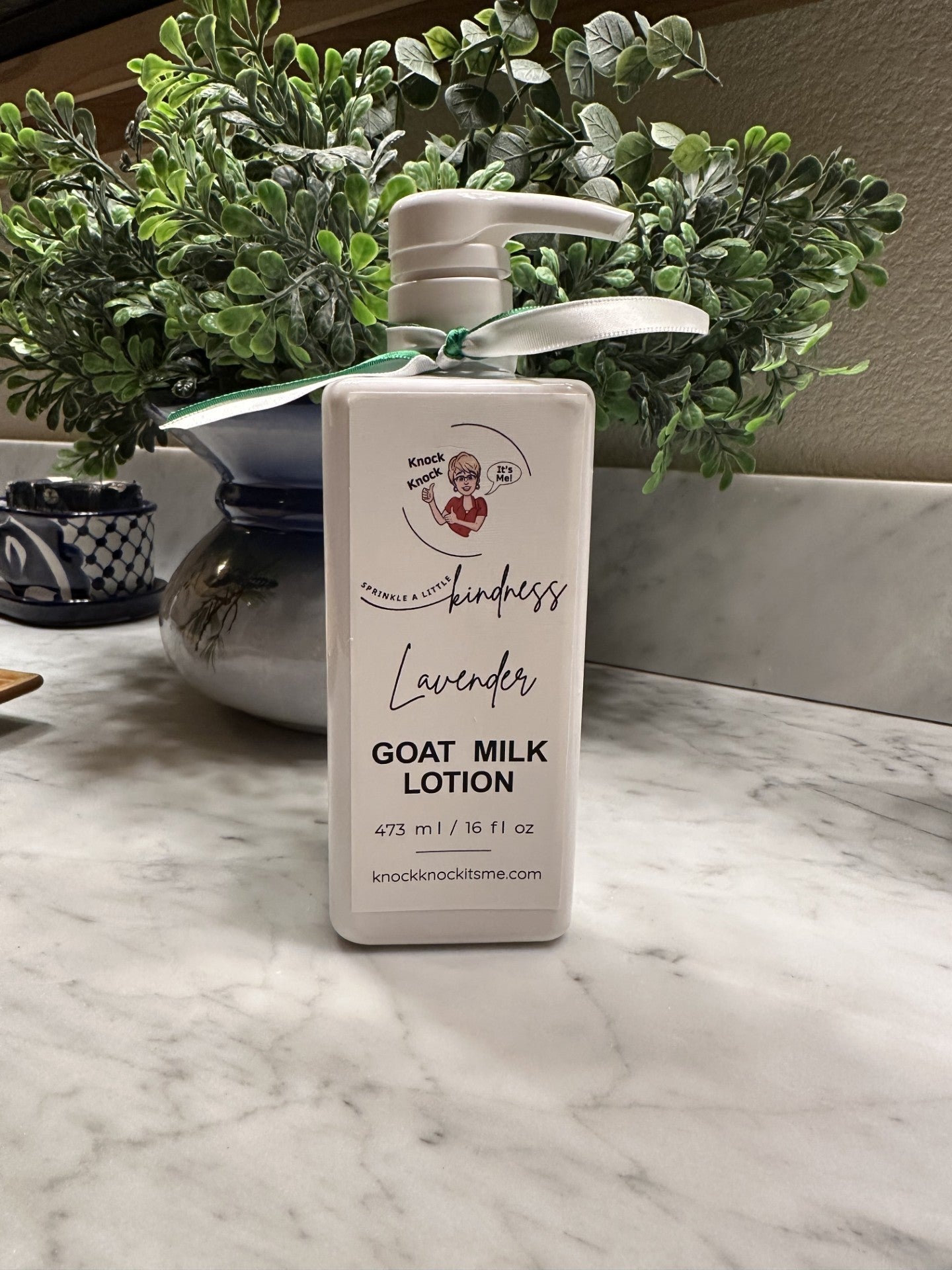 Goat Milk Lotion- 16 oz Bottle- Lavender