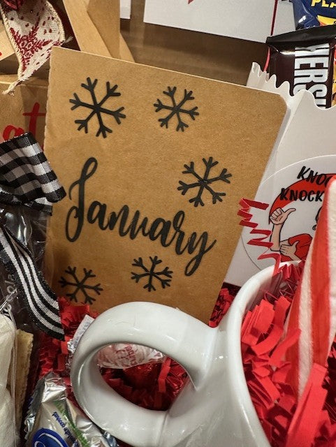 Gift Box-  Senior Monthly Program-  Let's Get Cozy -  January