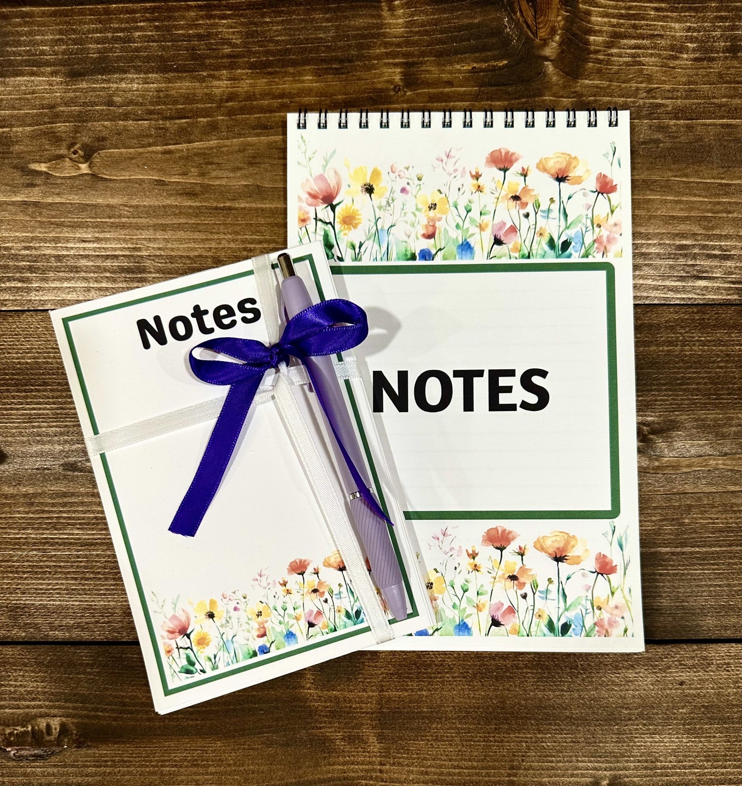 Notepad Bundle- Floral Lavender