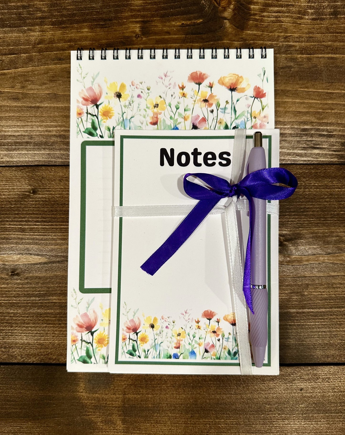 Notepad Bundle- Floral Lavender