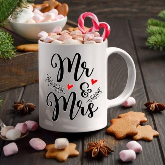 Coffee Mug-  Holidays/Events-  Wedding/Anniversary-  Mr. & Mrs.